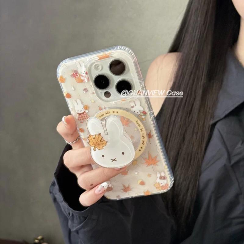 磁吸支架适用华为pocket2折叠屏mateX6手机壳p50三星zflip3/4/5秋冬VIVOX枫叶v荣耀米菲兔oppofindn3flip软女