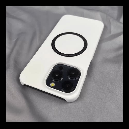 上下无边框适用K70小米14ultra/13红米note13/11/9PRO手机壳12磁吸10硬壳civi3磨砂mix4简约k50/K30男女k40S