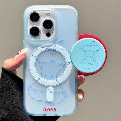 冰雾内置磁吸支架适用OnePlus一加13/ACE5手机壳1+NORDCE磨砂12硬壳8全包PRO雾霾蓝线条苹果7t/V新9RT男女款6