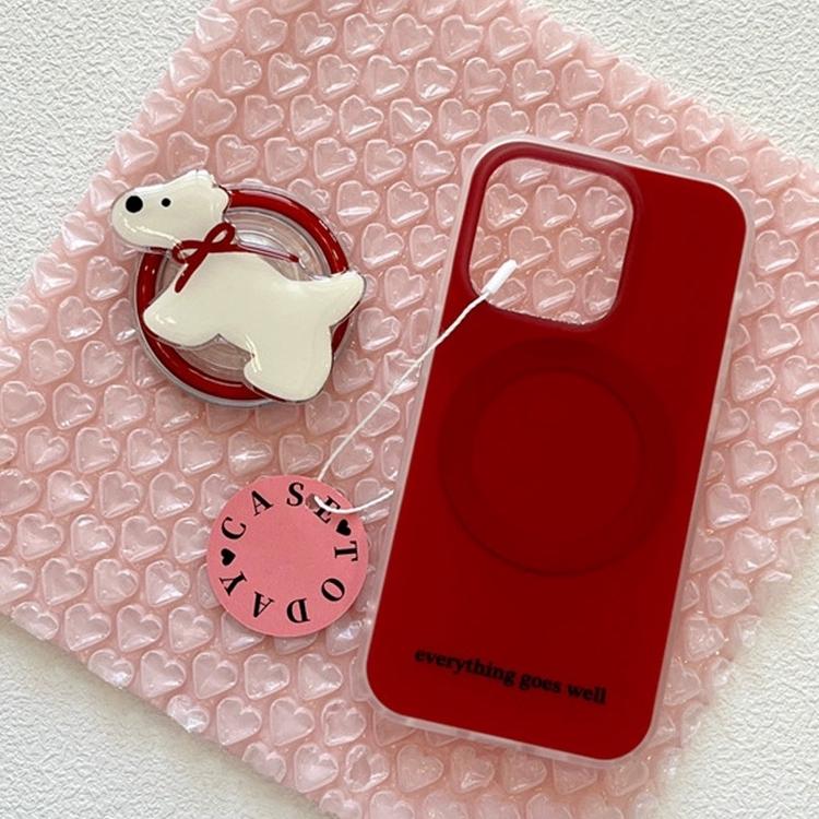 ins磁吸支架适用vivoX100/X30/60/x70/80/y78手机壳X90喜庆酒红y76s软套S18e/S12/15PRO看剧神器Y33e/31s女新