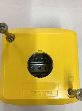 源头厂家急停原装进口1孔22MM按钮盒XALK01黄色塑料XB5进口系议价