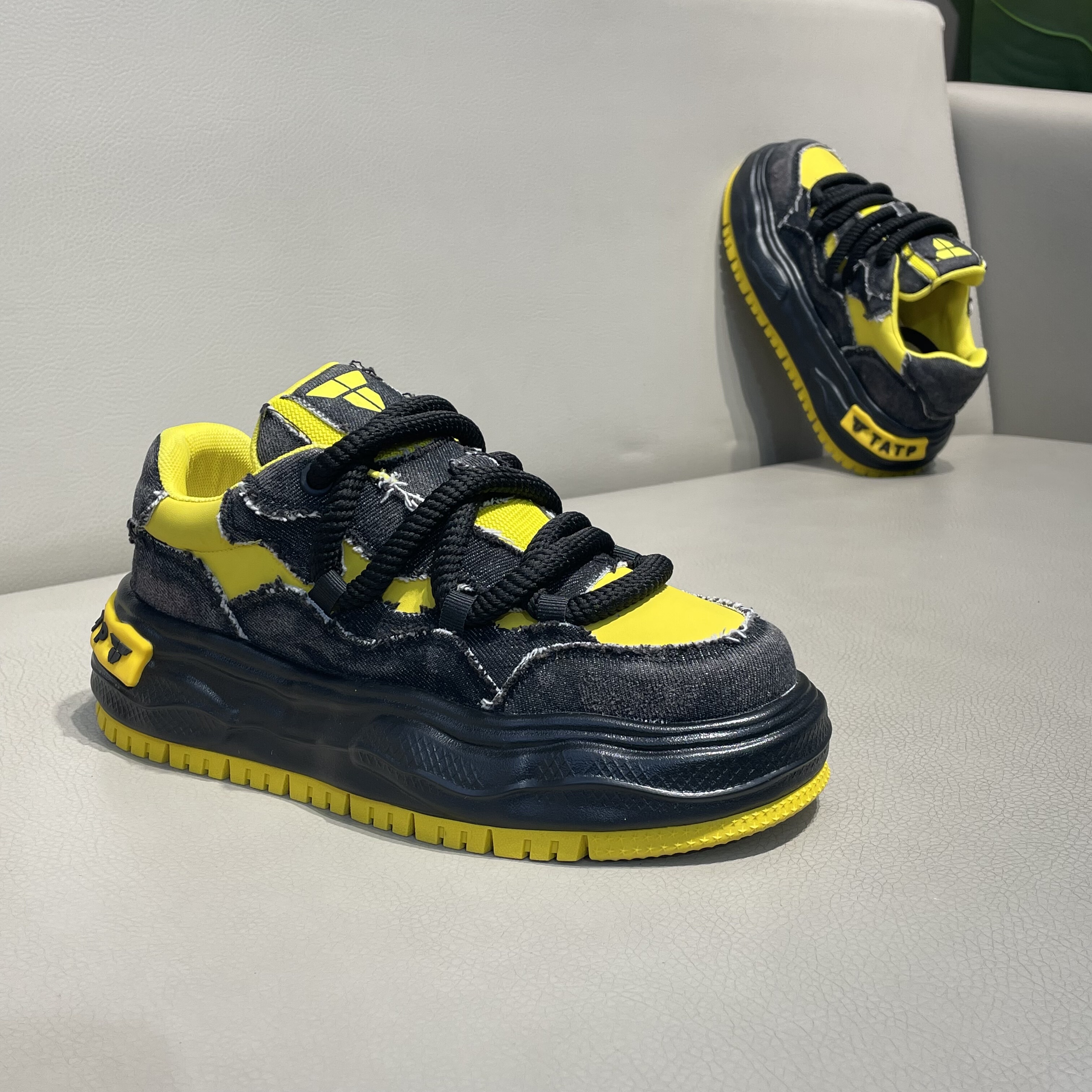 2026春季新款时尚百搭舒适透气休闲鞋厚底增高运动潮流休闲老爹鞋,流行男鞋,时尚休闲鞋,淘宝优惠券,粉丝福利购,淘宝优惠卷