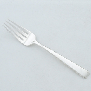 Lace款 1939年Old 素雅古典蕾丝 TOWLE纯银色拉叉一把 美国银餐具