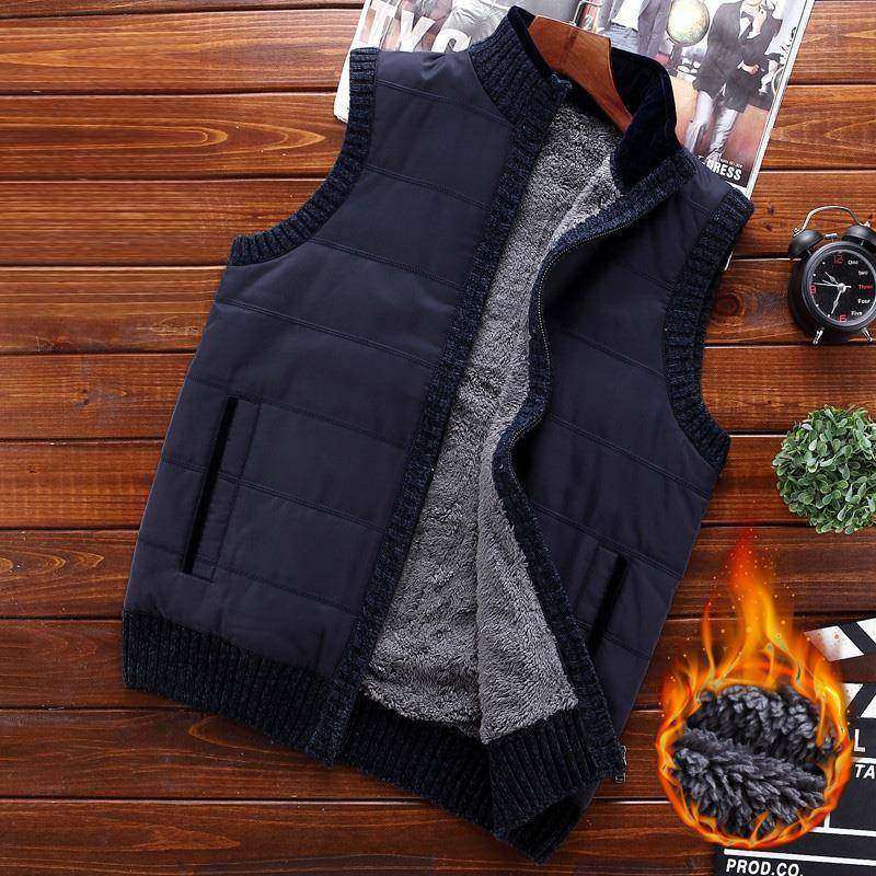 马甲男秋冬1004hPPOK新款加绒保暖春时尚背心针织休闲立领无袖外,男装,常规马甲,淘宝优惠券,粉丝福利购,淘宝优惠卷