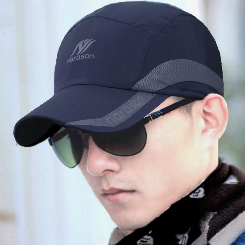 秋冬帽子男韩版休闲棒球帽护耳加绒保暖鸭舌帽中老年帽棉帽12091e