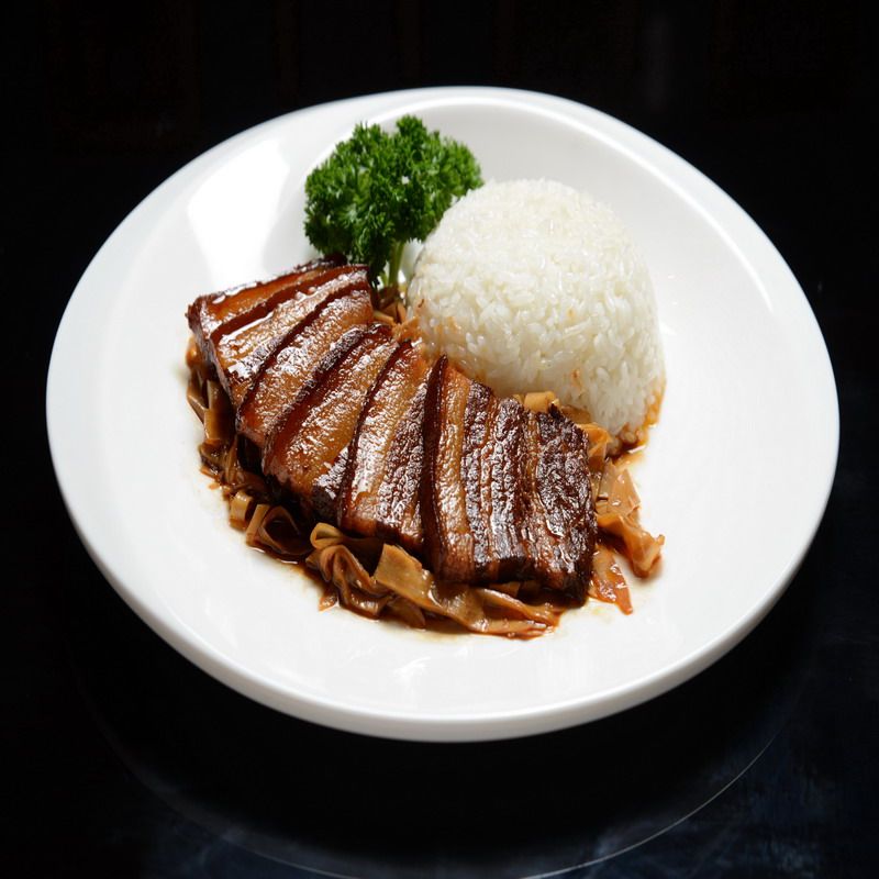 伍氏香笋扣肉220克*10包冷冻料理包懒人方便菜微波速食快餐盖浇饭