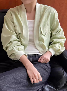 日落BEFORE SUNSET 2024春季新款休闲通勤百搭背心+外套两件套女