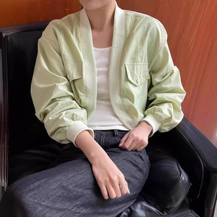 日落BEFORE SUNSET 2024春季新款休闲通勤百搭背心+外套两件套女