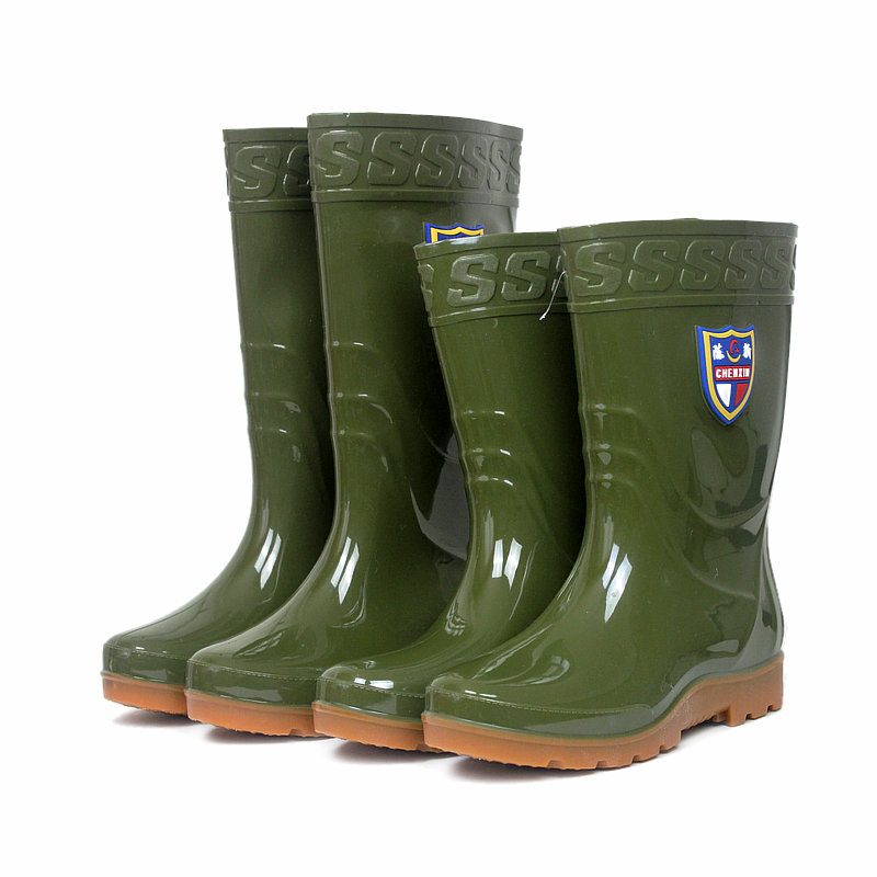 Chaussures - bottes caoutchouc homme pour hiver - semelle tendon - Ref 961594 Image 3