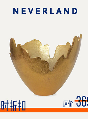 NEVERLAND印度进口手工铸造黄铜摆件果盘收纳装饰碗|MAHAL