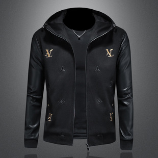 男装官方1943s男2025新款堡狮龙欧货春秋季新款夹克男士连帽潮流