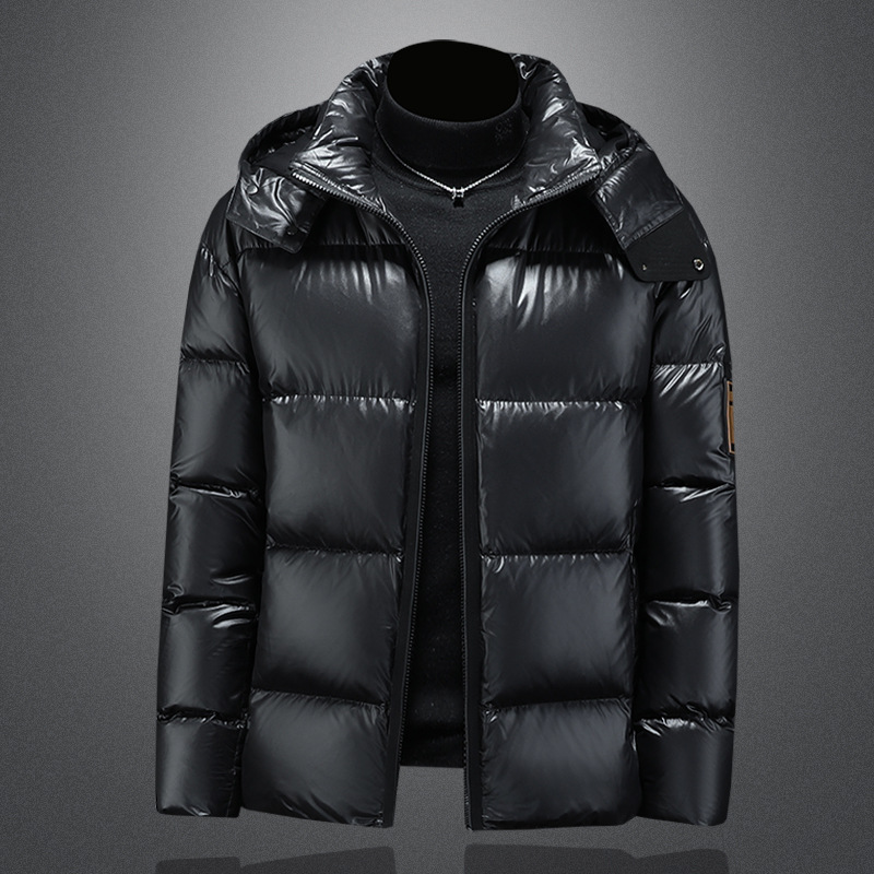 男装ggvv正品牌简木2025新款  欧货保暖羽绒服潮流翻领休闲外套