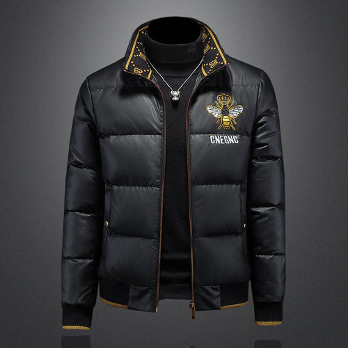 京东bsija男装官方正品牌七彩马冬季新款保暖羽绒服男士潮流时尚