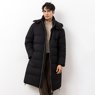 官方ira七彩马2025男装正品牌忘不了冬季长款羽绒服连帽保暖外套9