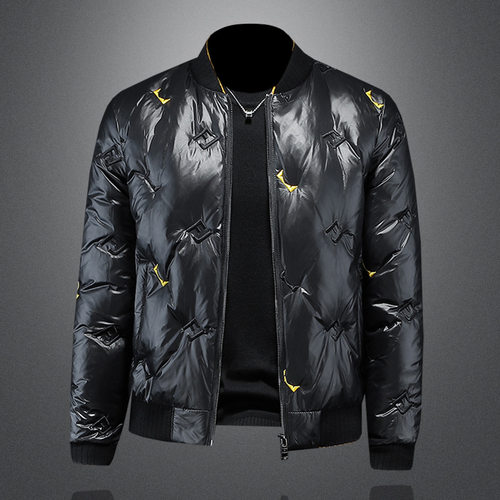 京东bsija男装官方正品牌七彩马欧货冬季90%白鸭绒羽绒服潮流时尚