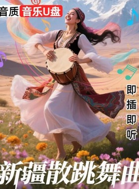 新疆维吾尔族舞曲维族民族舞歌曲音乐MP3音频新疆歌曲u盘