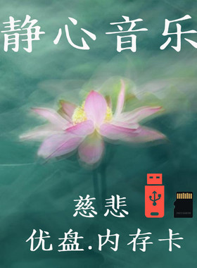 精选传统慈悲静心音乐USB盘高品质TF内存卡优盘U盘MP3格式
