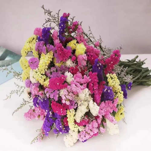 【云南基地直发】勿忘我干花混搭花束