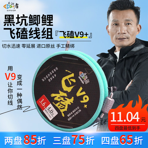 乐钓者朱清V9+飞磕主线组