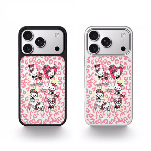 KT猫豹纹ins风iPhone17系列壳