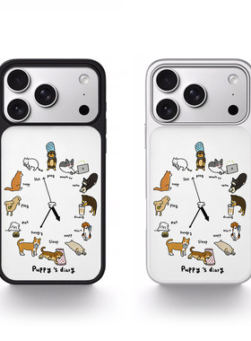 狗狗派对时间磁吸iPhone手机壳
