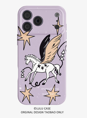 适用于iPhone17Promax小飞马的梦16promax手机壳15pro磁吸iphoneair卡通12软壳11马年13pro小众苹果14plus