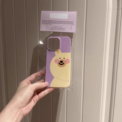 iPhone16promax韩国香芋紫手机壳
