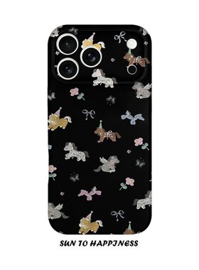 适用iPhone17promax苹果14opporeno15新款mate70华为p80荣耀500菲林手机壳13小米16vivos30x200马年梦幻小马