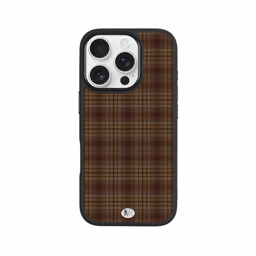 iPhone18promax复古格纹手机壳
