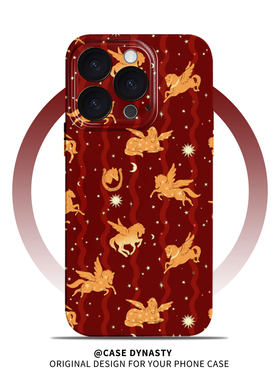 新年梦马手机壳适用于iphone17promax16苹果15小米14小众13可爱12ins11菲林vivox200华为mate70proP70oppo12