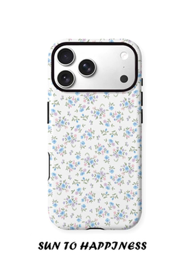 适用iPhone17promax苹果14opporeno15新款mate70华为p80荣耀500菲林手机壳13小米16vivos30x300韩系碎花少女