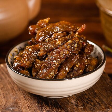 疆饱饱| 新疆艾力老爷古丽大婶麻辣孜然牛肉干清真精选好牛肉
