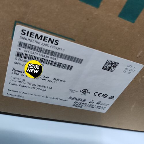 6FC5370-5AA30-0AA1 数控单元 828D PPU261.3 控制模块议价维修