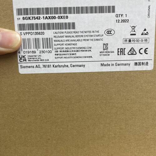 6GK7542-1AX00-0XEO 工控通信模块 工业自动化网络模块议价维修