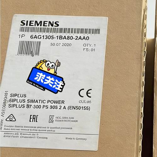 6AG1305-1BA80-2AA0 工控电源模块 自动化设备配件议价维修
