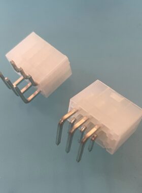 特殊材质4.2弯针座(铁针) 5557连接器1000只