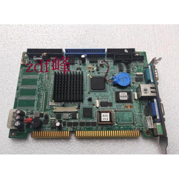 IEI 威强 IOWA-LX-600-R10 REV 1.0 ISA 半长卡工业工控主板