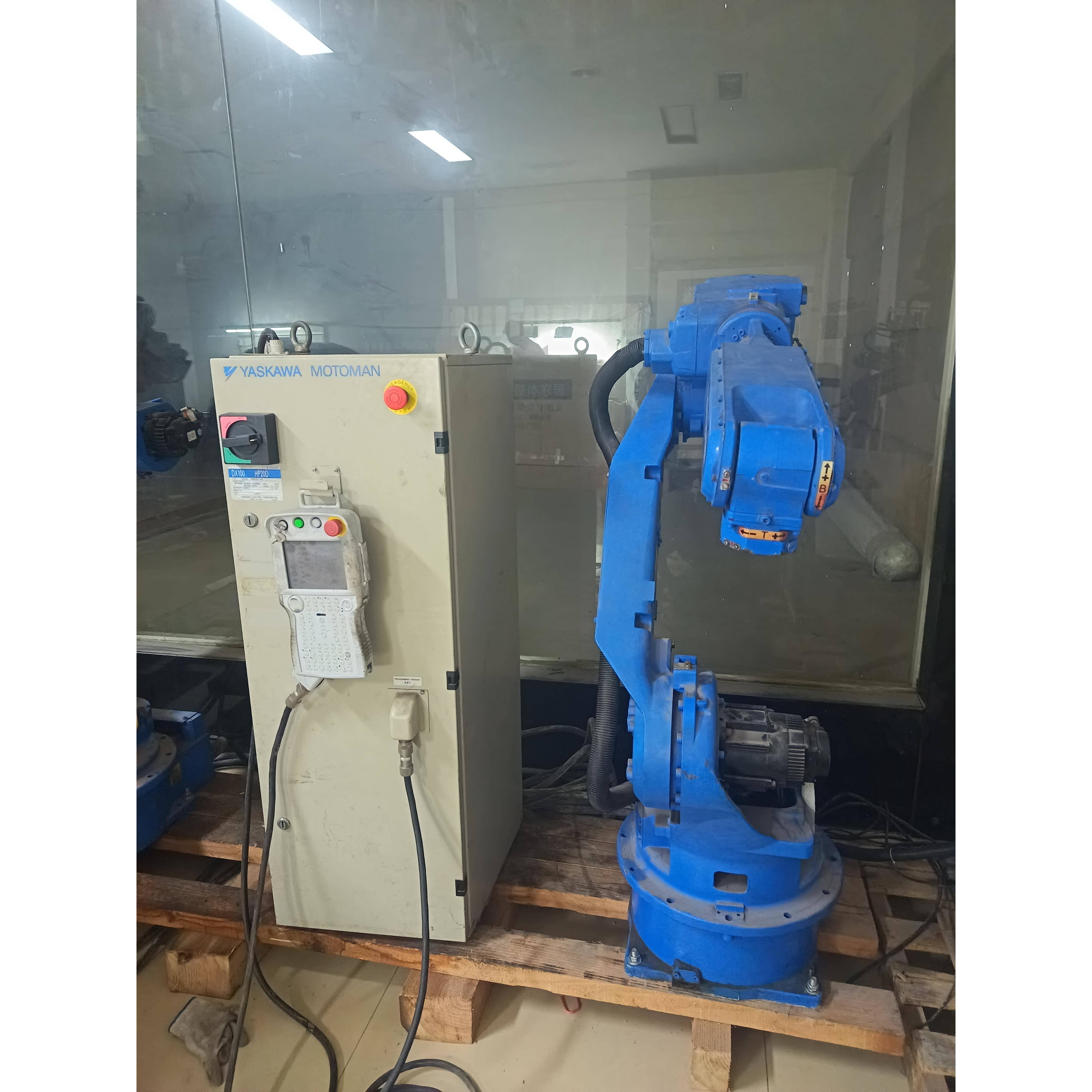 安川工业机器人负载20KG HP20D搬运码垛YASKAWA六轴机械手臂 拆机