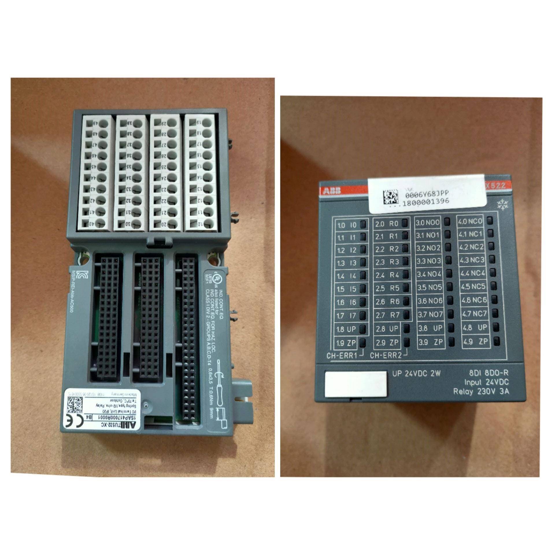 DX522-XC 1SAP445200R0001 TU532-XC 1SAP417000R0001 议价