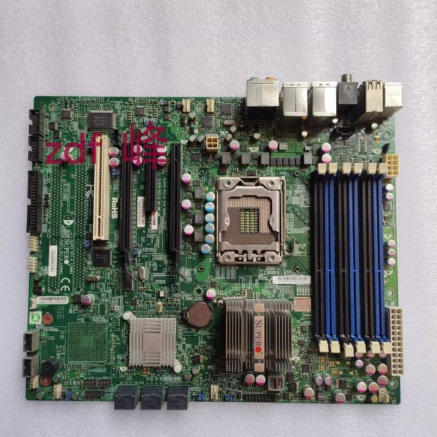 SUPERO超微C7X58 LGA1366 工作站电脑主板双显卡插槽单路至强