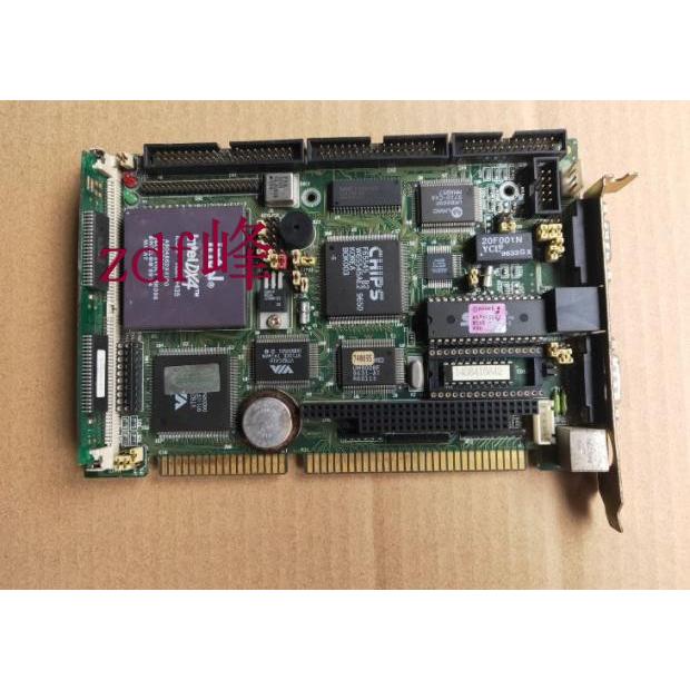 研华PCA-6145B/45L REV:B1/C2 486半长ISA卡工控机主板 PCA-6145R