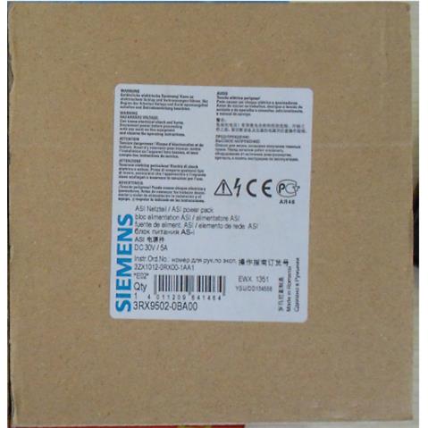 3RX9502-0BA00西门子电源模块全新原装现货，假一赔十！