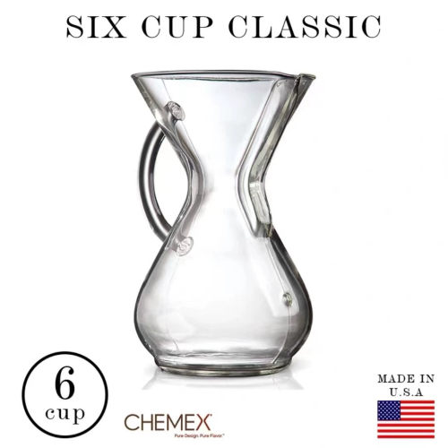 正品chemex美国原装进口手冲咖啡壶 家用分享咖啡滤壶