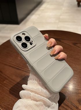 减震防摔适用苹果14promax手机壳17适用13新款15/16高级感ins风iphone12镜头全包14plus硅胶11男女7/8p保护套