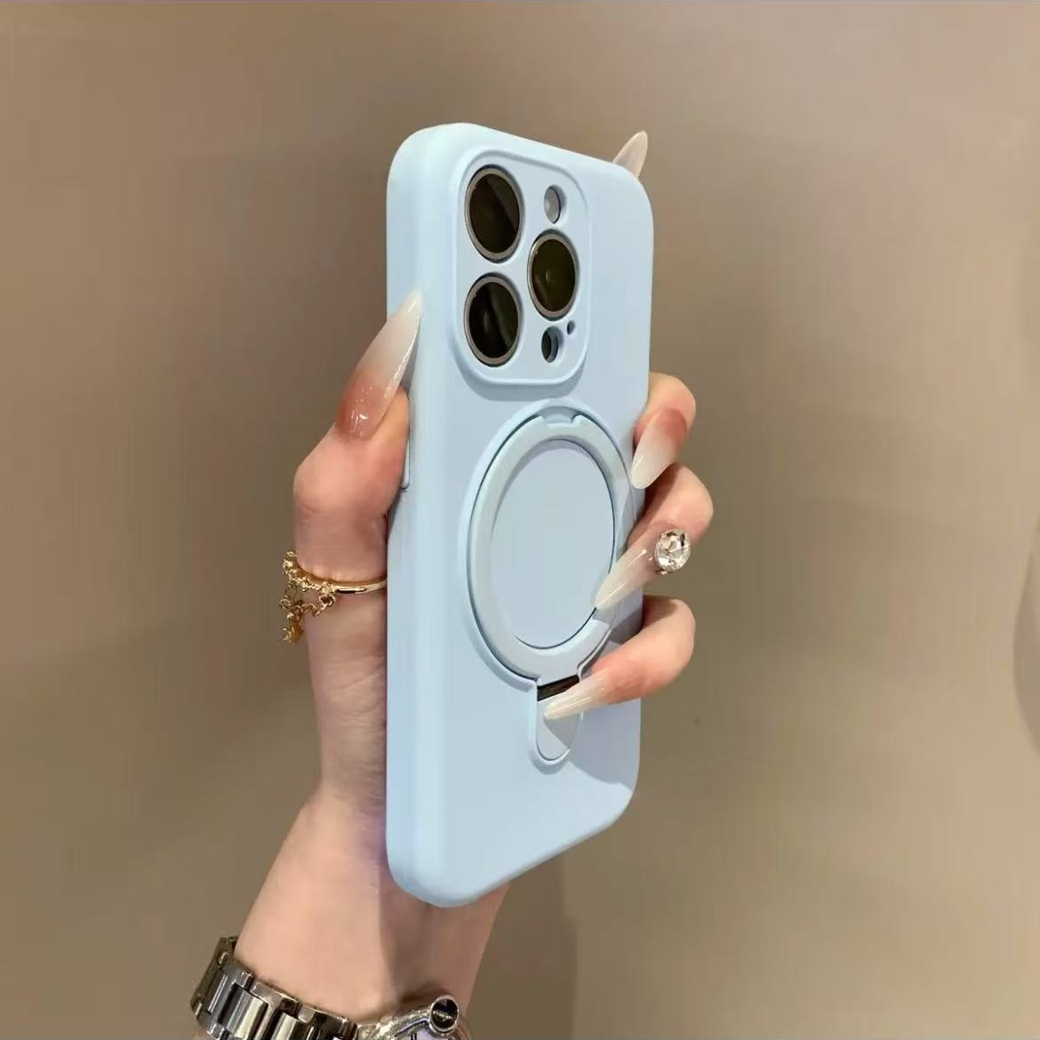 折叠磁吸支架壳硅胶套