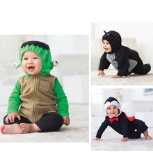 现货1-2美国正品Carters卡特宝宝男童吸血鬼万圣节造型服