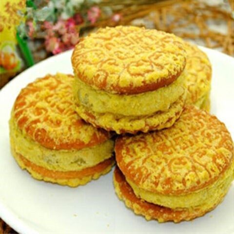 板栗饼绿豆糕传统糕点