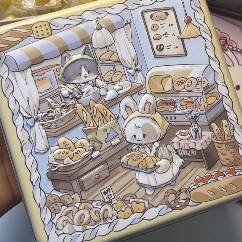 比冬天先来的梨膏糖可爱铁罐大盒版圣诞节送闺蜜送男女朋友梨膏糖