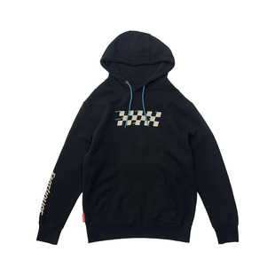 2023新款秋冬新款简单休闲字母印花连帽套头男款薄绒卫衣宽松休闲