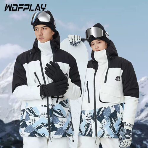 新款3L滑雪服套装防水防风保暖